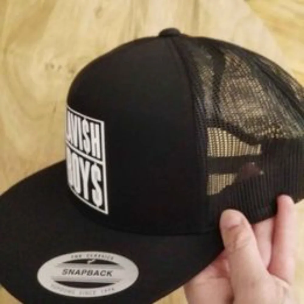 LAVI$H BOY$ Black Mesh Trucker Hat Snapback - Picture 3 of 4
